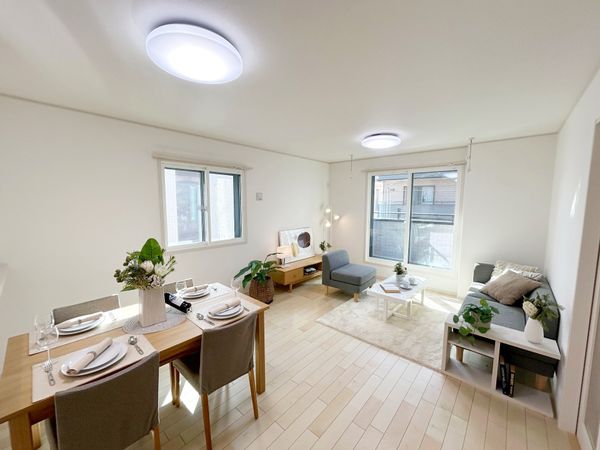 蕨市南町3丁目 新築戸建 1号棟 リビング