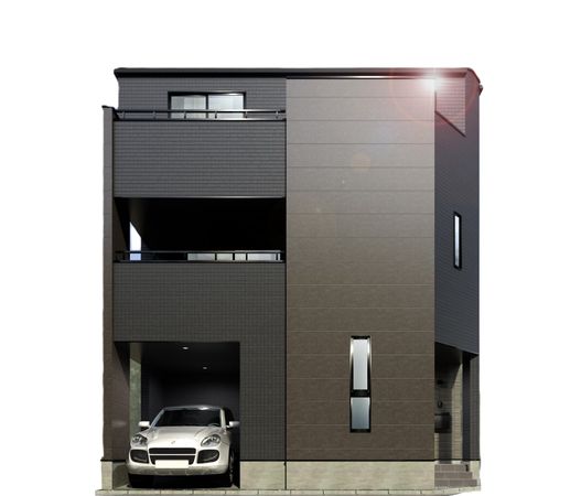 蕨市塚越5丁目 新築戸建 外観パース図 蕨市塚越5丁目 新築戸建 外観パース図