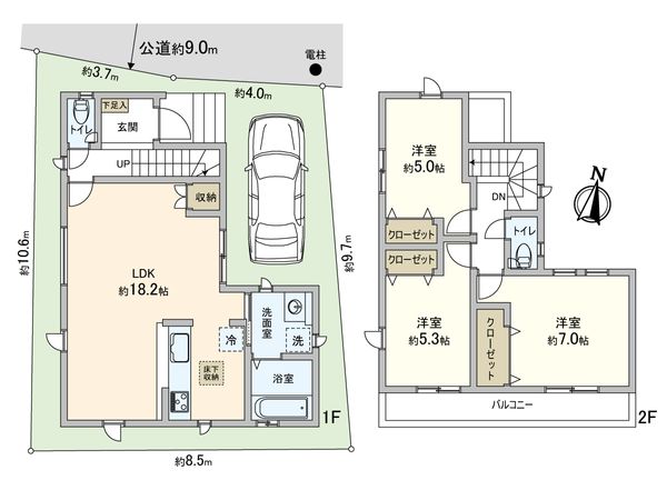 間取図(平面図)