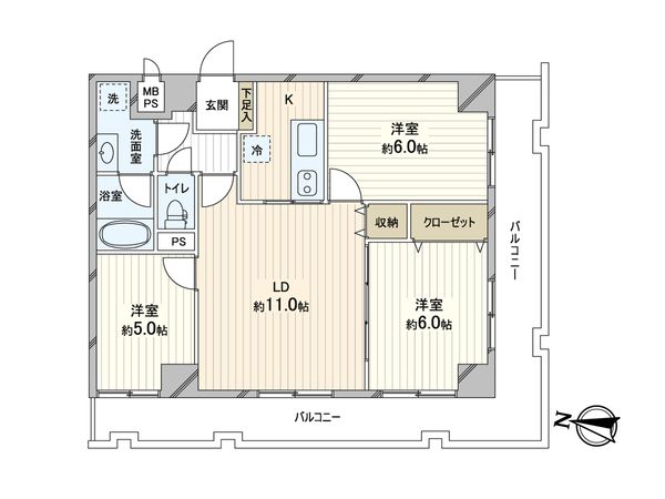 間取図(平面図)