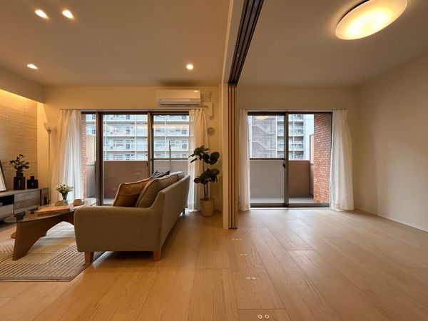 グリーンミユキ蕨北町 リビング