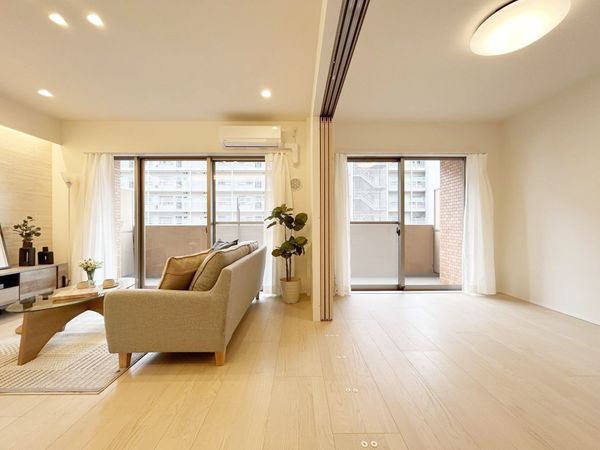 グリーンミユキ蕨北町 リビング