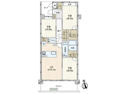 間取図(平面図)