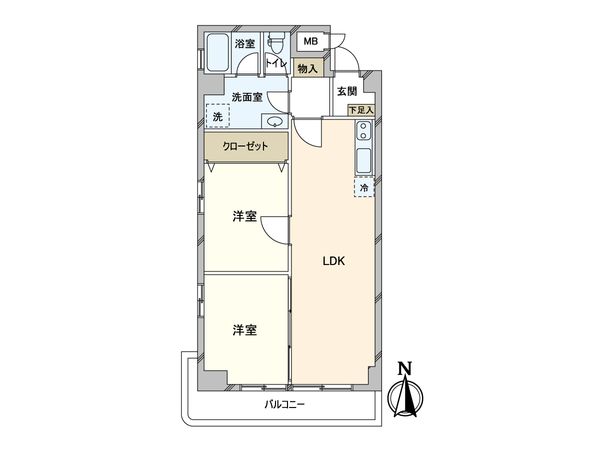 秀和川口青木町レジデンス 間取図(平面図)