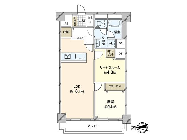 ウインザーハイム西川口 間取図(平面図) ウインザーハイム西川口 間取図(平面図)
