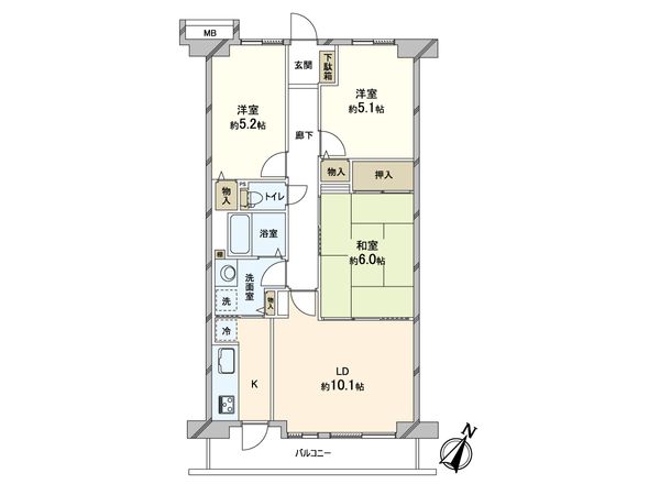 間取図(平面図)