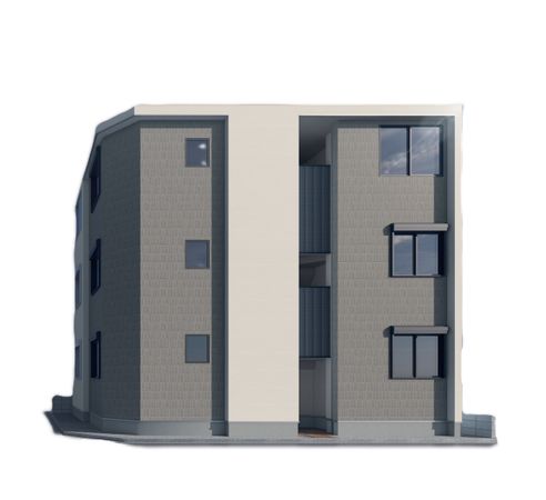 川口市芝4丁目 外観パース図 川口市芝4丁目 外観パース図