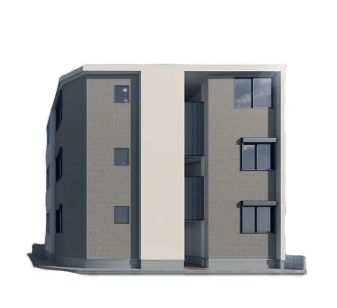 この絵図は図面を基に描き起こしたもので、実際とは多少異なります。