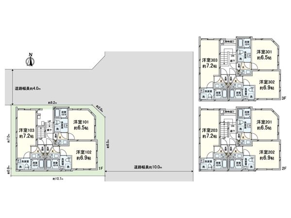 川口市芝4丁目 間取図(平面図) 間取図(平面図)