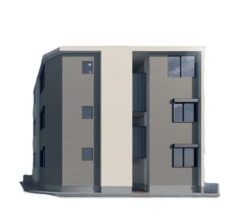 この絵図は図面を基に描き起こしたもので、実際とは多少異なります。