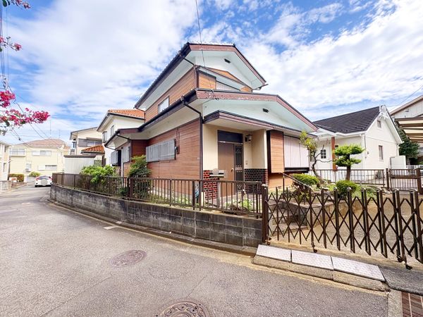 川崎市多摩区栗谷3丁目(古家付土地) 土地写真