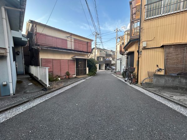 南区八幡町(土地) 前面道路含む外観