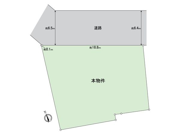 中区矢口台(土地) 区画図 区画図
