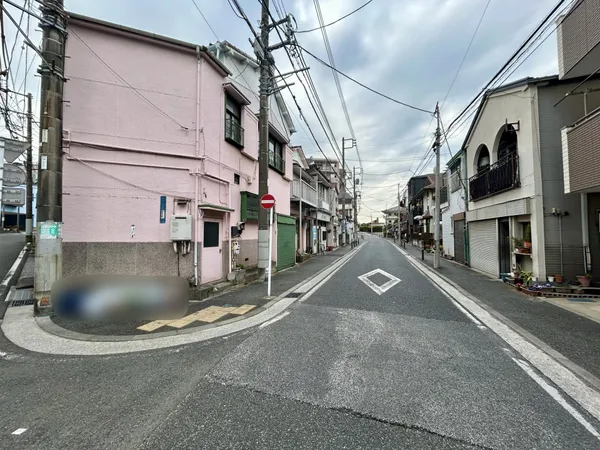 前面道路（2026年2月16日撮影）