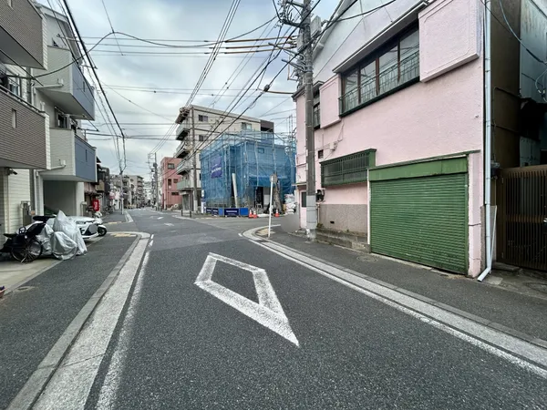 前面道路（2026年2月16日撮影）