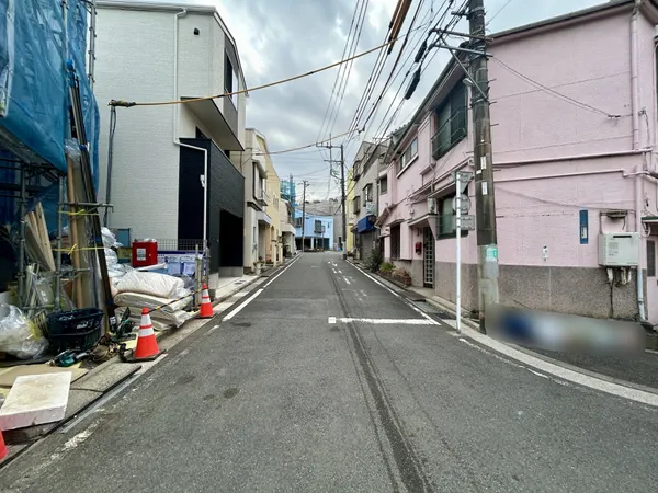 前面道路（2026年2月16日撮影）