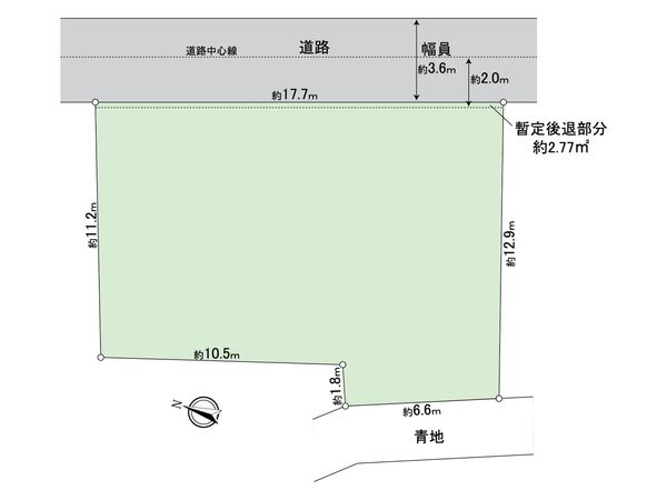 中区元町5丁目(土地) 区画図 区画図