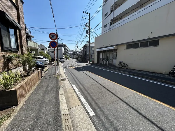 前面道路