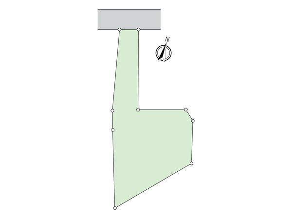 磯子区上町(古家付土地) 区画図 区画図