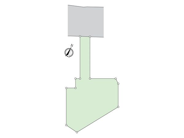 磯子区上町(土地) 区画図