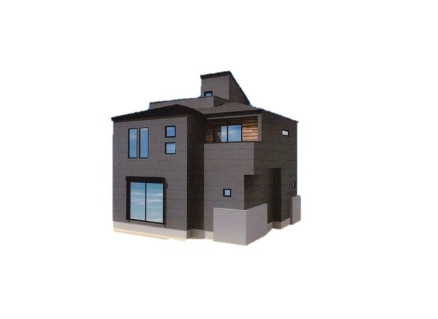 中区本牧町2丁目(新築戸建) 外観パース図 中区本牧町2丁目(新築戸建) 外観パース図