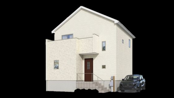 戸塚区戸塚町(新築戸建) 外観パース図