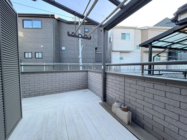 中区大平町(戸建) バルコニー