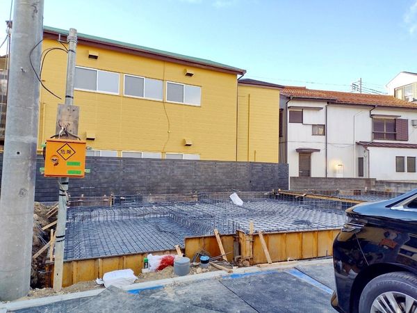 中区本牧元町(新築戸建)4号棟 前面道路含む外観 中区本牧元町(新築戸建)4号棟 前面道路含む外観