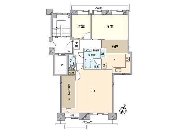パークシティ本牧 I棟 間取図(平面図) パークシティ本牧 I棟 間取図(平面図)