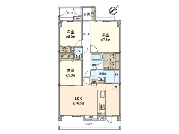 グランツオーベル横濱山手 間取図(平面図) グランツオーベル横濱山手 間取図(平面図)