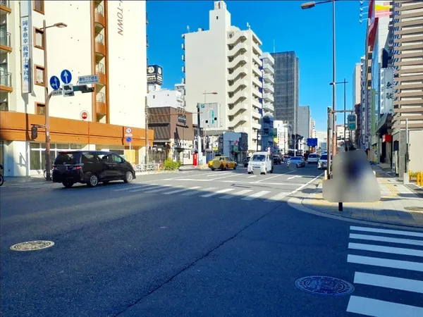 前面道路