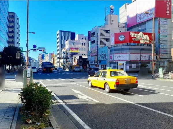 前面道路
