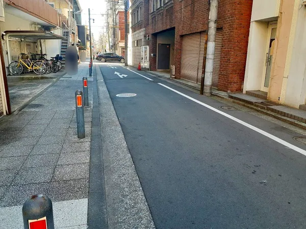 前面道路