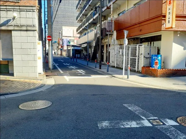 前面道路