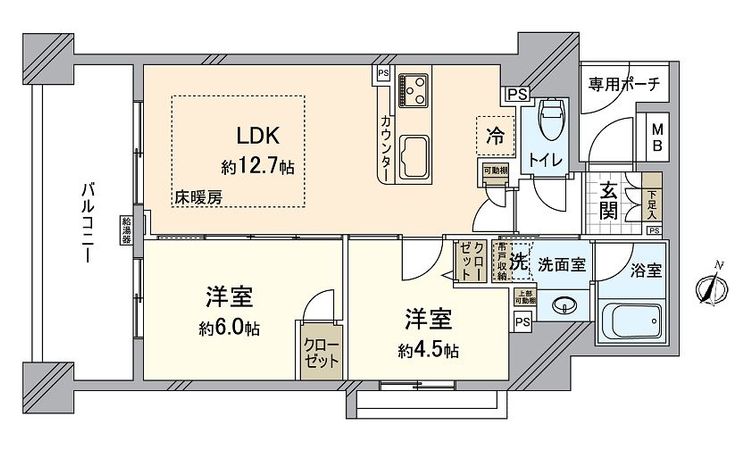 パークホームズ横濱山下町 間取図(平面図) パークホームズ横濱山下町 間取図(平面図)