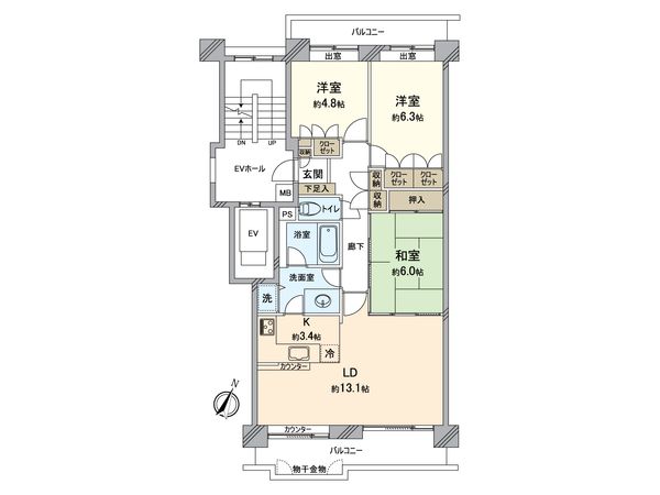 間取図(平面図)
