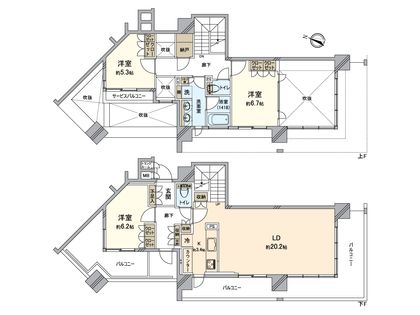 間取図(平面図) 間取図(平面図)