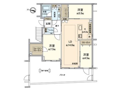 間取図(平面図)