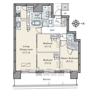 間取図(平面図)