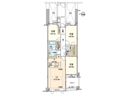 間取図(平面図)