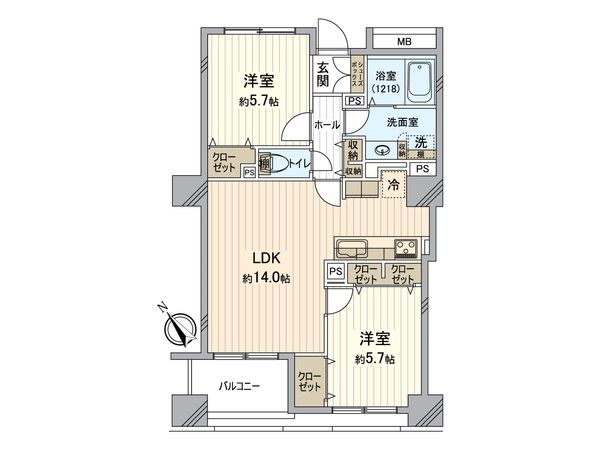ヴィルヌーブタワー横浜・関内 間取図(平面図) ヴィルヌーブタワー横浜・関内 間取図(平面図)