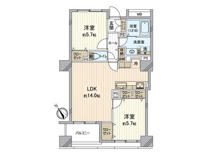 間取図(平面図)