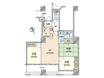 間取図(平面図)