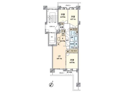 間取図(平面図)