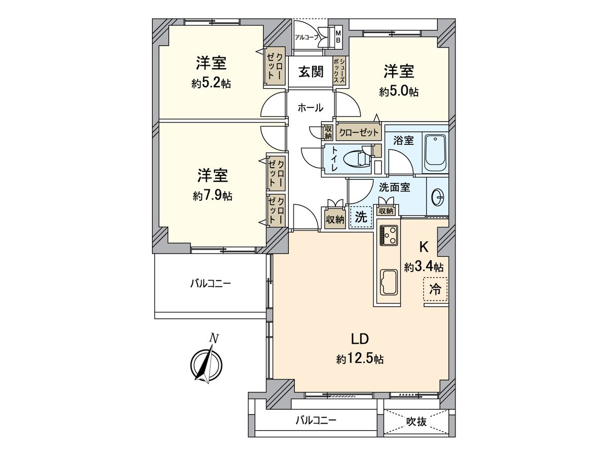 間取図(平面図)