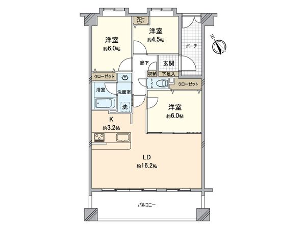 ライオンズマンション横濱本牧ベイステージ 間取図(平面図) ライオンズマンション横濱本牧ベイステージ 間取図(平面図)