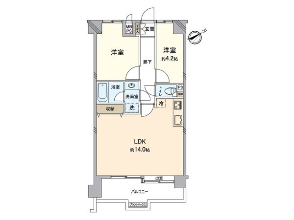 ワコーレ吉野町ガーデン 間取図(平面図) 間取図(平面図)