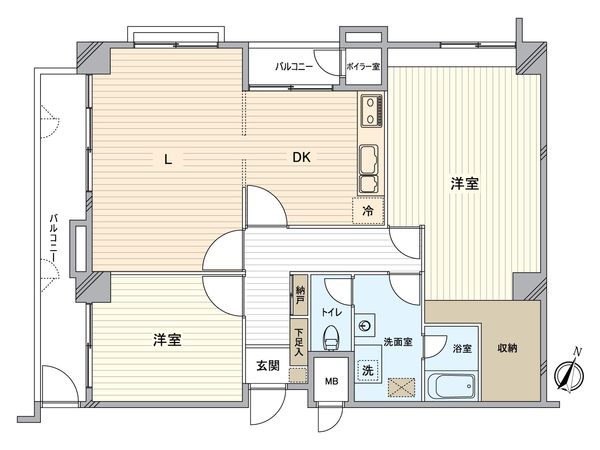 間取図(平面図)