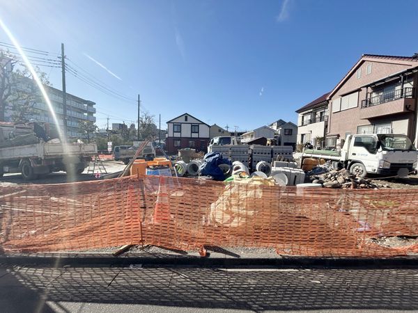 足立区扇3丁目土地 4区画 土地写真