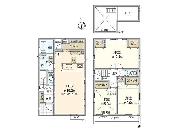 間取図(平面図)